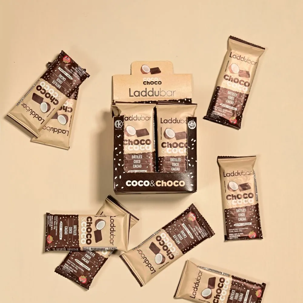 Barrita raw Coco&Choco - Laddubar x 30 gr