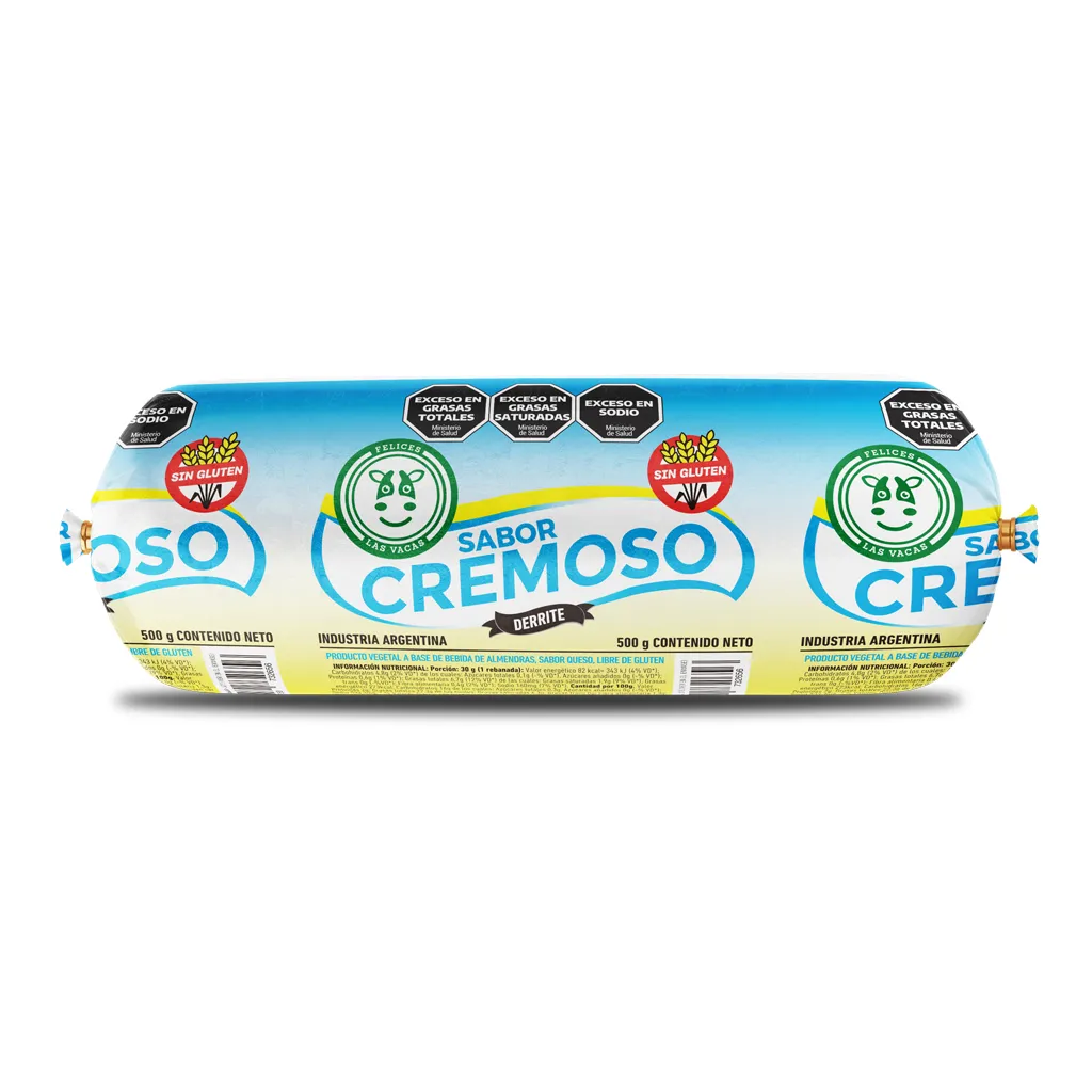Felices Las Vacas- Queso Cremoso x 100 gr a granel