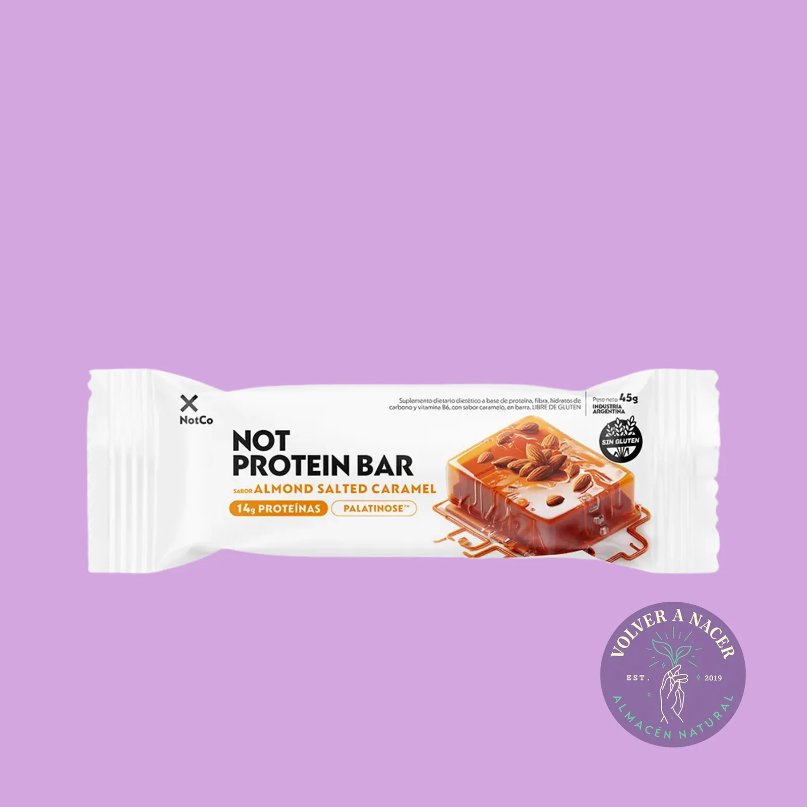 Barrita Not Protein Bar Caramel x 45gr