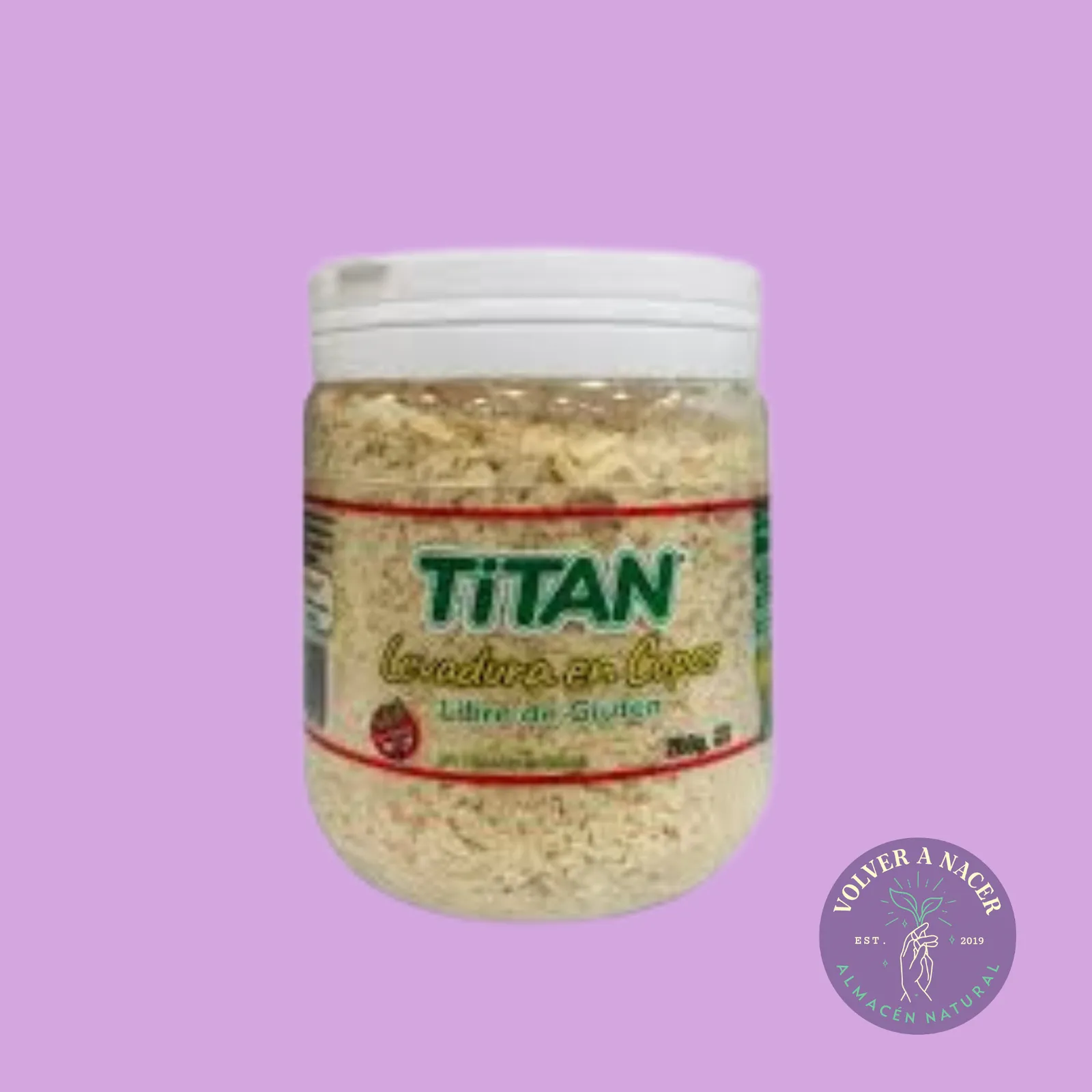 Titan - Levadura en copos x 200 gr