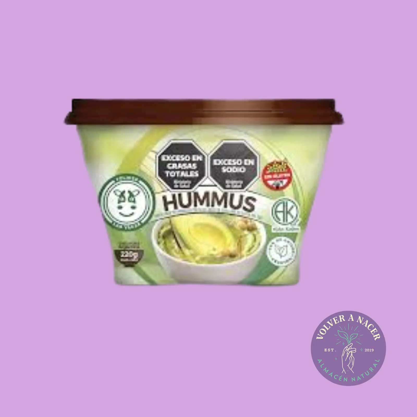 Felices las Vacas - Hummus con palta