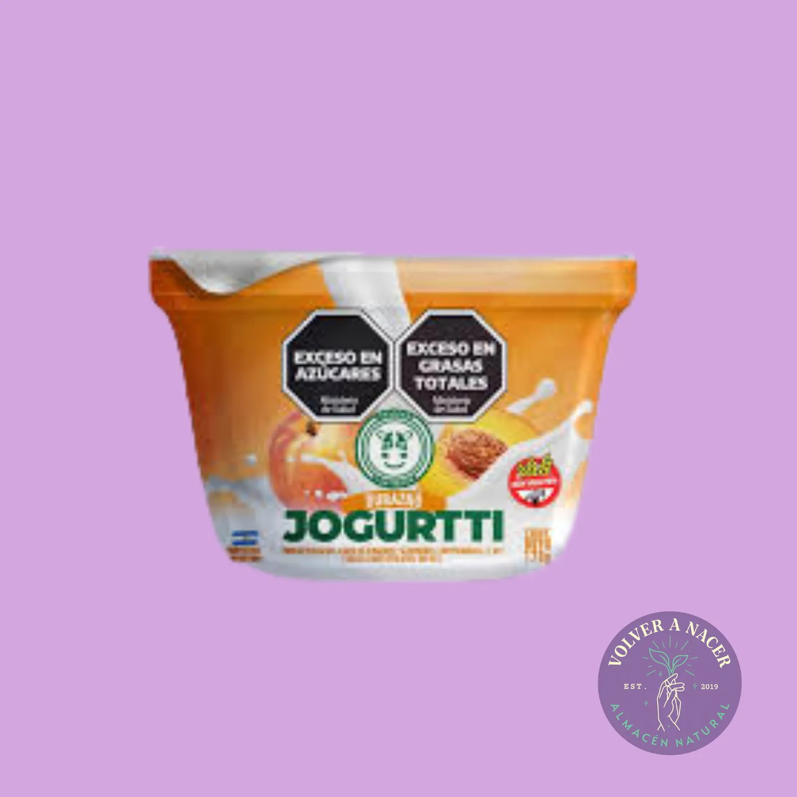 Yogur entero Felices las Vacas Durazno