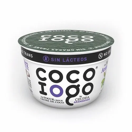 Yogur Coco Iogo Arándanos con azúcar integral organica