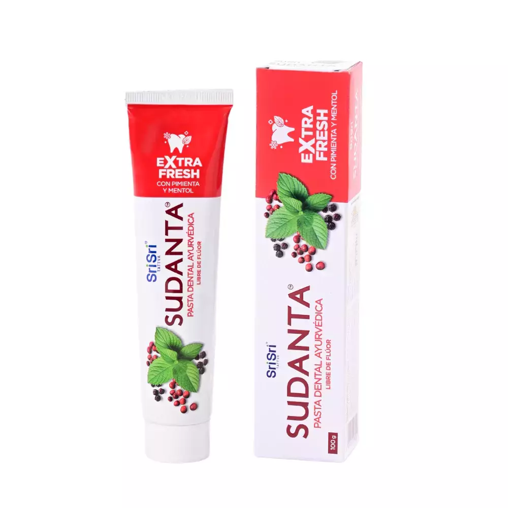 Pasta dental Sri Sri Sudanta ayurvédica Ultra Blanqueadora x100gr