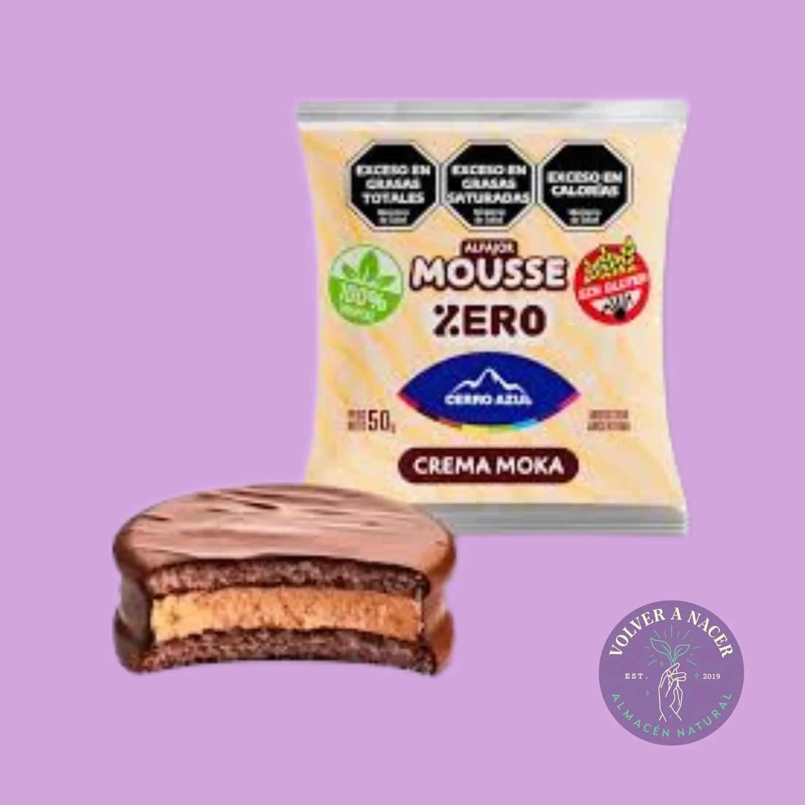 Alfajor Sin Azucar Mokka - Cerro Azul