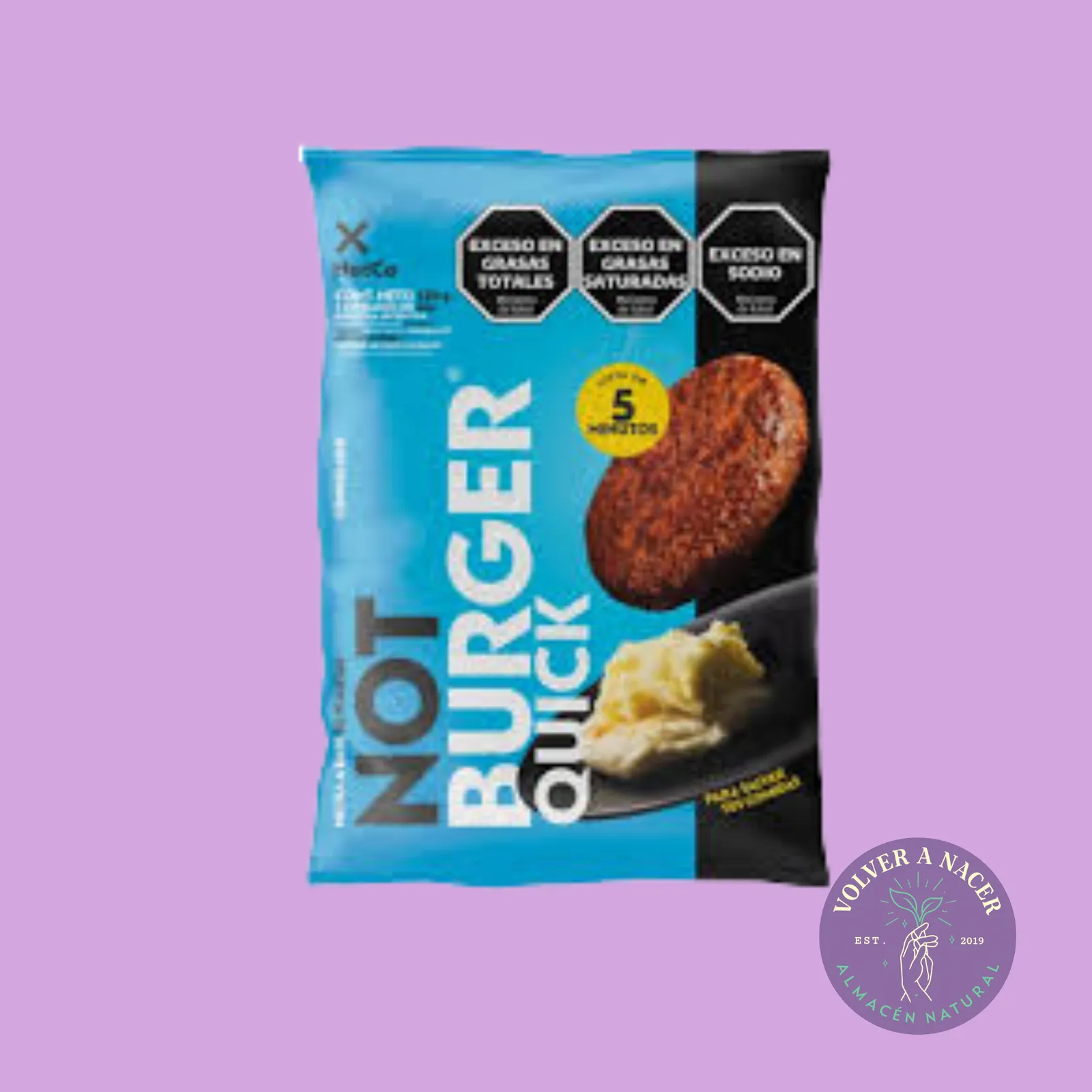 Not Burguer Quick Pack 2 unidades 130 gr